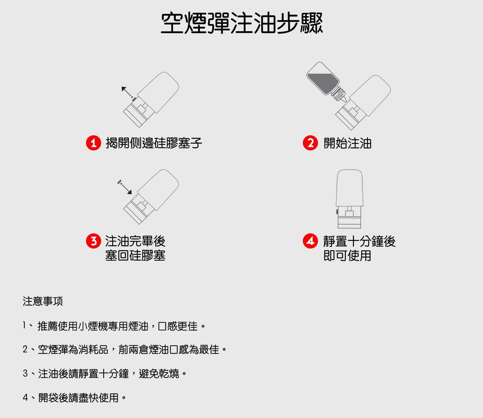 RELX-SP2S-電子煙空倉註油技巧