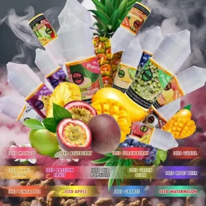 日本 Purefruit 天然水果萃取尼古丁鹽小煙油系列,呈現極致還原的真實果香與細膩口感。